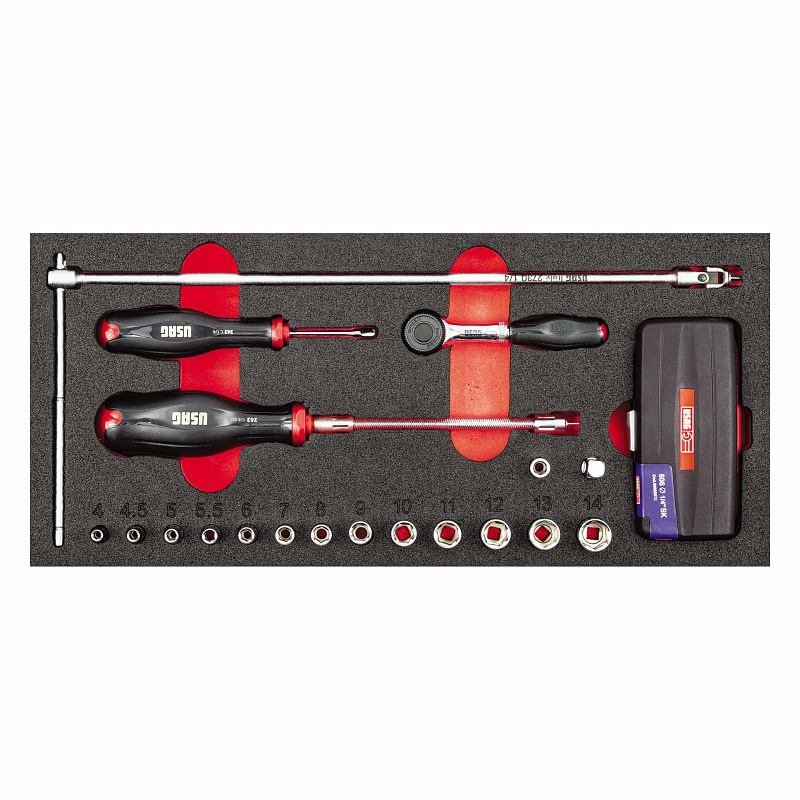 Assorted two-tone sponge module (50 pcs) | 519 M 273 | Usag - U05191020 Assorted two-tone sponge module (50 pcs) | 519 M 273 | Usag - U05191020